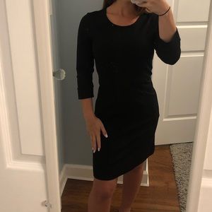 Veronica M Black Pocket Dress